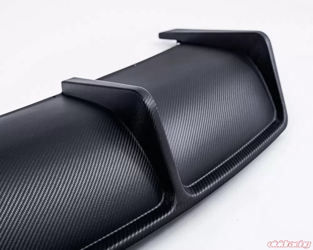 VR Aero Matte Carbon Fiber Rear Diffuser Tesla Model 3 2018+