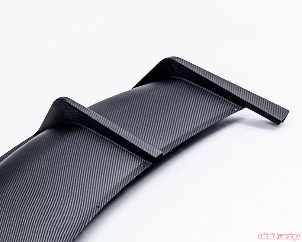 VR Aero Matte Carbon Fiber Rear Diffuser Tesla Model 3 2018+