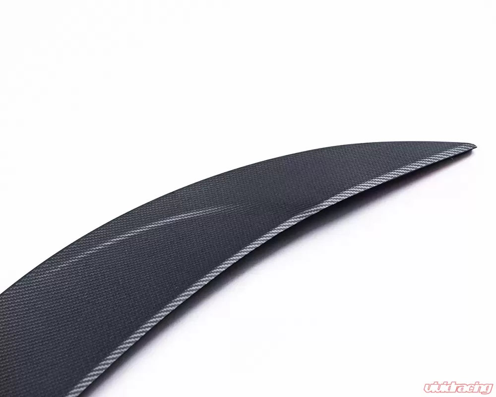 VR Aero Matte Carbon Fiber Trunk Spoiler Tesla Model 3 2018+