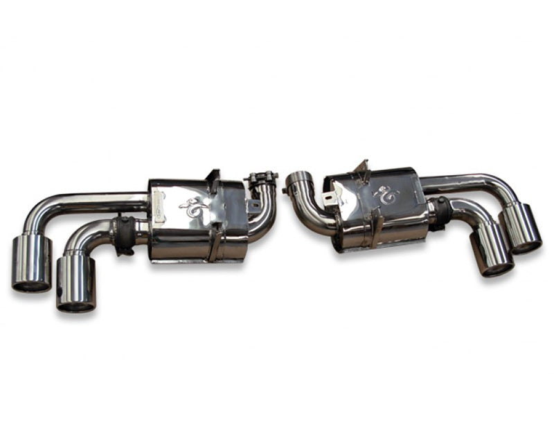 Tubi Style Stainless Steel Exhaust With Valve Racing Tips Ferrari F430 Coupe | Spyder 04-09