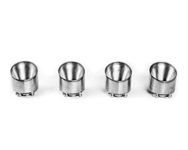 Tubi Style 120 mm Exhaust Tip - Polished Fiat Abarth 500 | 595 | 695 08-19