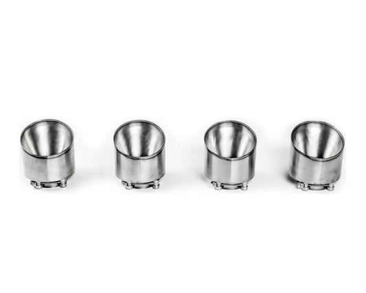 Tubi Style 120 mm Exhaust Tip - Polished Fiat Abarth 500 | 595 | 695 08-19