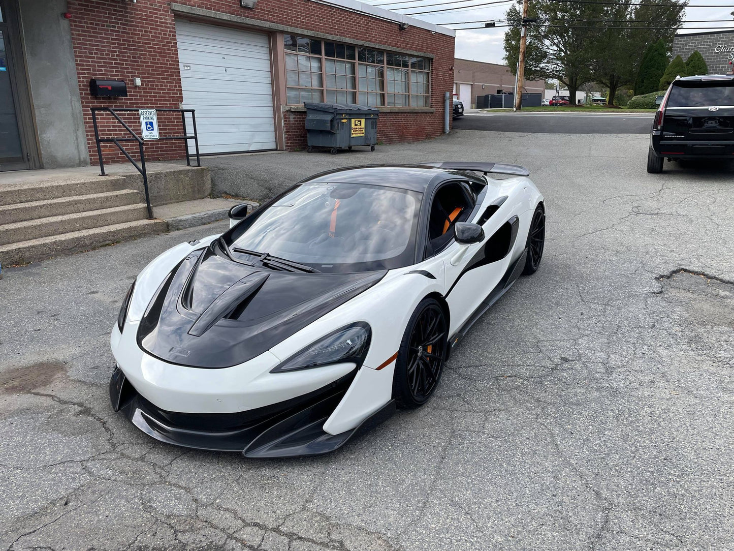 VR Aero Carbon Fiber Senna Style Hood McLaren 570S | 570GT