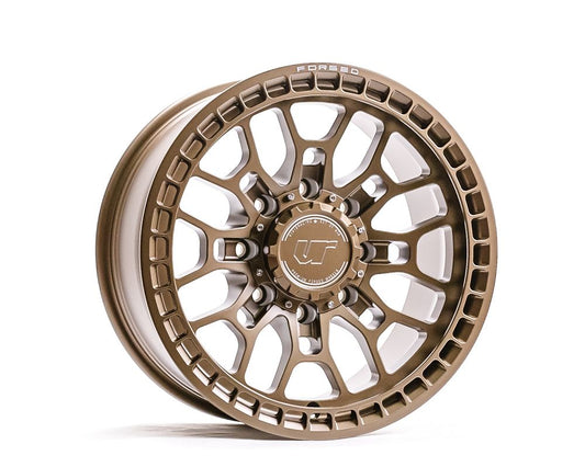 VR Forged D02 Wheel Package Ford F250 | F350 18x9 Satin Bronze