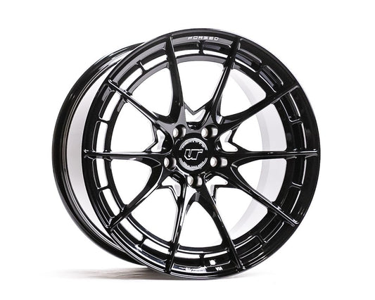 VR Forged D03-R Wheel Package Nissan 370Z 350Z 19x9.5 19x10.5 Gloss Black