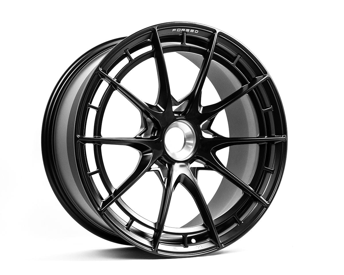 VR Forged D03-R Wheel Package Porsche 991 GT3 | 991 Turbo 20x9 20x12 Centerlock Matte Black