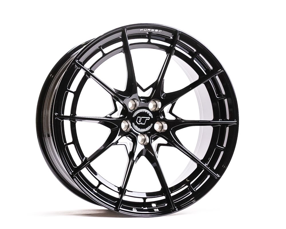 VR Forged D03-R Wheel Package Tesla Model Y 21x9.5 21x10.5 Gloss Black