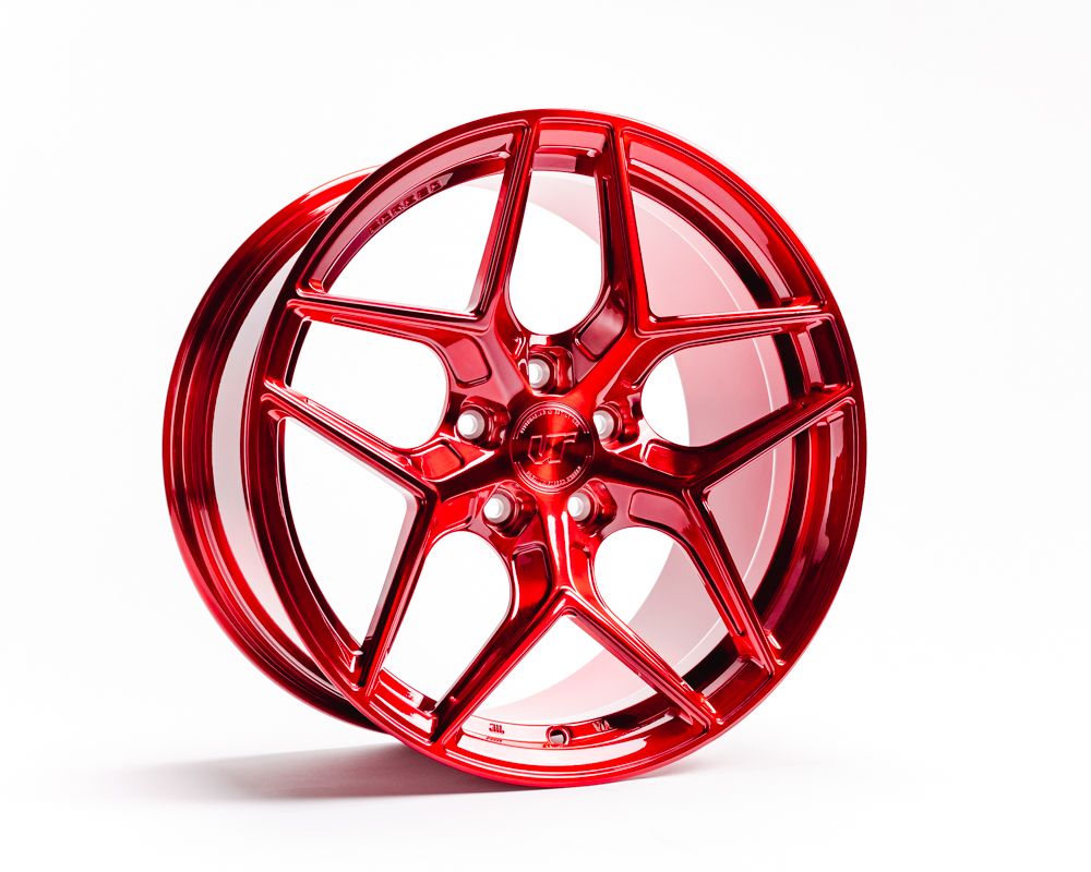 VR Forged D04 Wheel Package Subaru WRX STI 18x9.5 Brushed Red