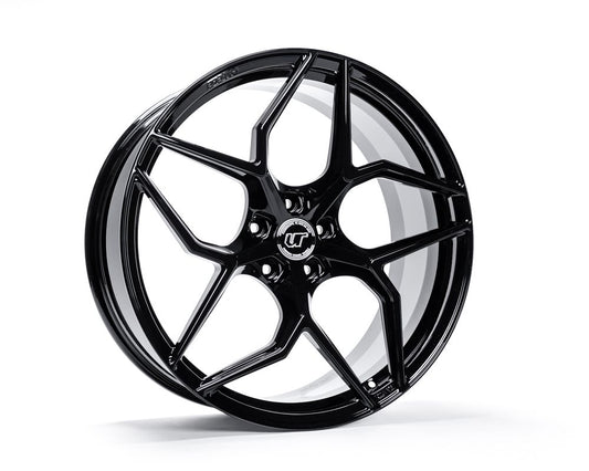 VR Forged D04T Wheel Package Tesla Model X 22x9.5 22x10.5 Gloss Black