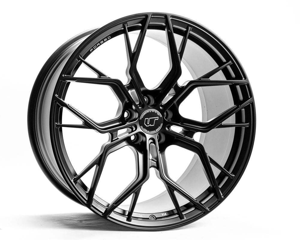 VR Forged D05 Wheel Package Audi R8 | Lamborghini Huracan 20x9.0 21x12 Matte Black