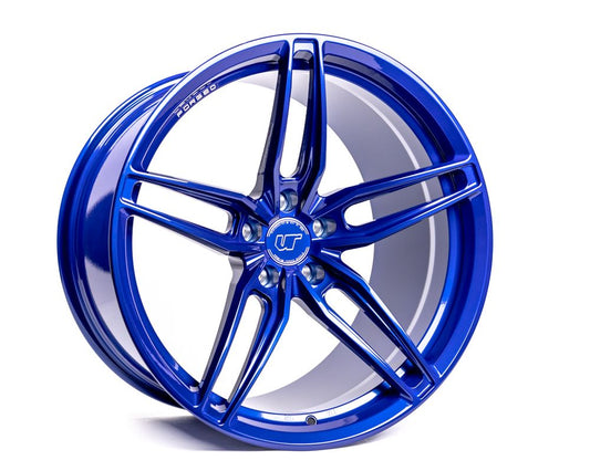 VR Forged D10 Wheel Package Nissan GT-R 20x10 20x12 Dark Blue