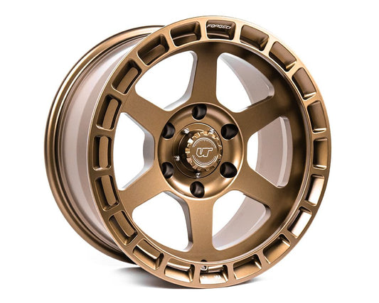 VR Forged D14 Wheel Package Toyota Tacoma | 4Runner 17x8.5 Satin Bronze