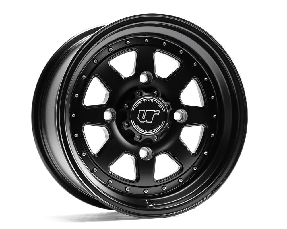 VR Forged D15 Wheel Package for Dunes Can-Am Maverick X3 15x7 15x10 Matte Black