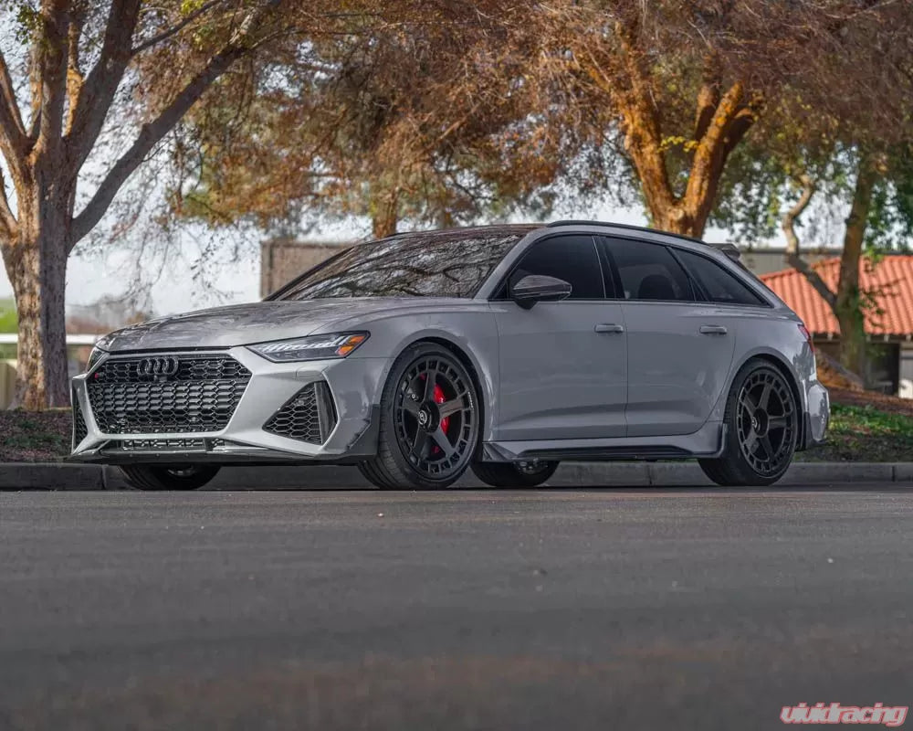 VR Aero Carbon Fiber Side Skirts Audi RS6 Avant C8