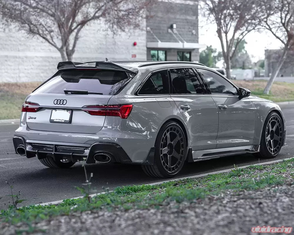 VR Aero Carbon Fiber Rear Diffuser Audi RS6 Avant C8