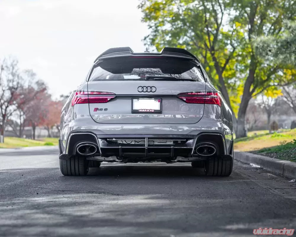 VR Aero Carbon Fiber Rear Diffuser Audi RS6 Avant C8