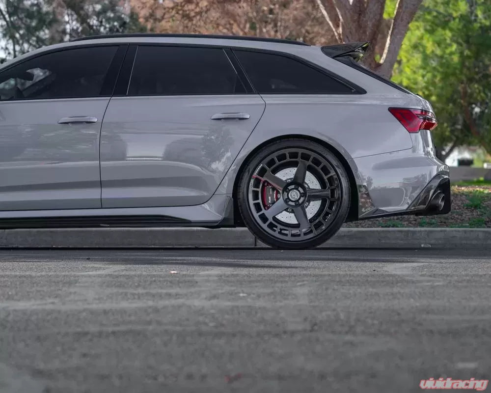 VR Aero Carbon Fiber Side Skirts Audi RS6 Avant C8