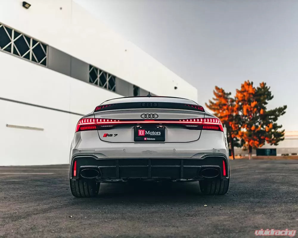 VR Aero Carbon Fiber Rear Diffuser Audi RS7 C8