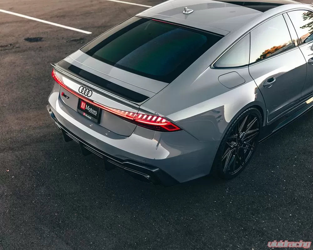 VR Aero Carbon Fiber Rear Trunk Spoiler Audi RS7 C8