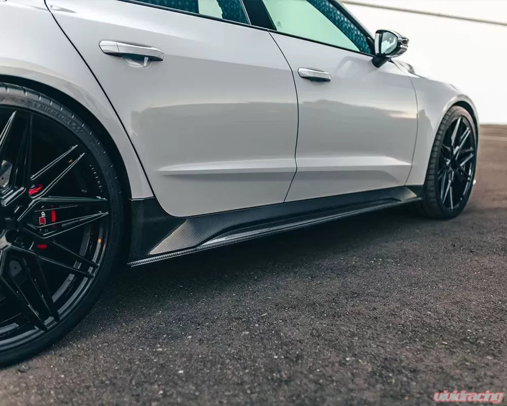 VR Aero Carbon Fiber Side Skirts Audi RS7 C8