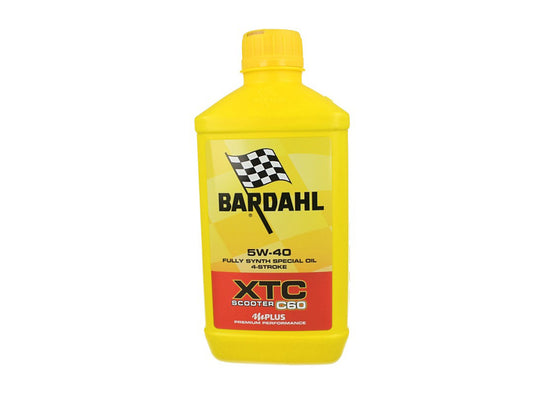 BARDAHL Moto XTC C60 Scooter 5W40 Lubrificanti Olio Motore Moto 4 Tempi 1 LT