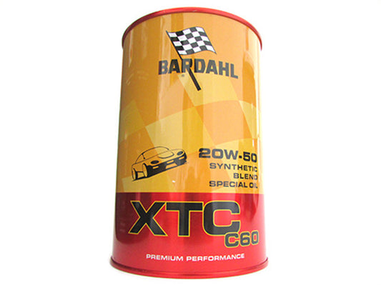 BARDAHL XTC C60 SAE 20W50 Lubrificanti Auto Olio Motore Benzina Diesel 1 LT