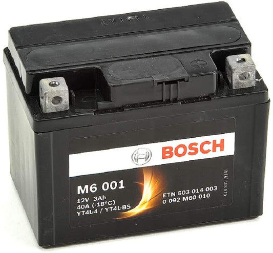 BATTERIA BOSCH PER MOTO SERIE M6 001 3AH 40A