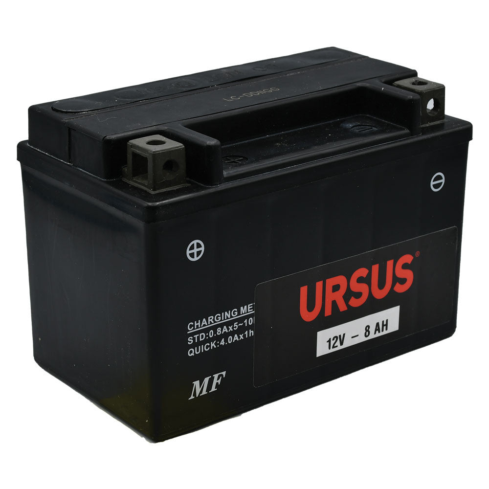 BATTERIA PER MOTO 'URSUS' 10 Ah - mm 134 x 80 x 160