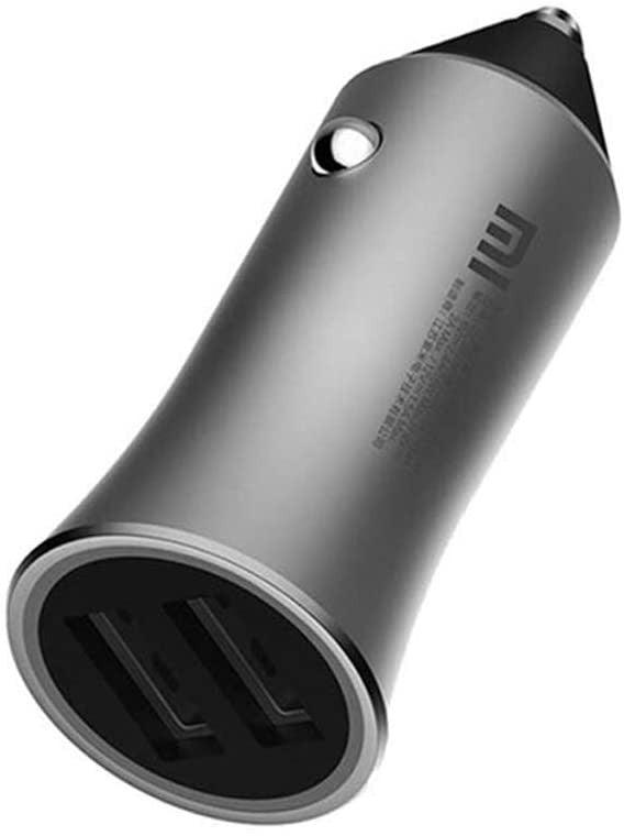 Carica Batteria per la tua Auto Xiaomi Mi Car Charger Pro 18 W, Potenza di Carica di 36 W, QC 3.0 Dual USB Porte