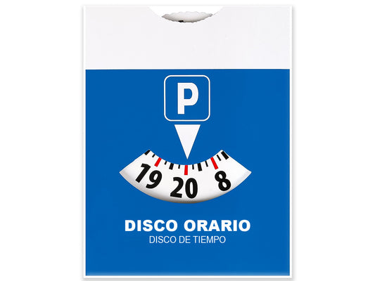 Disco Orario In Carta Per Parcheggio Disco Di Tempo Tipo Europa