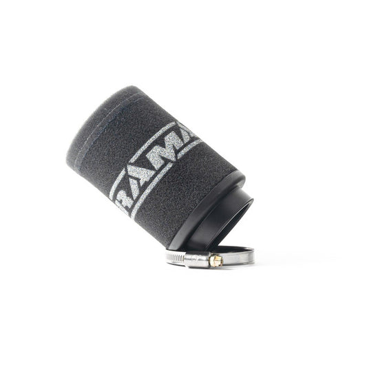 Ramair Motorcycle Pod Air Filter - 52mm ID Neck - 117mm Filter Height