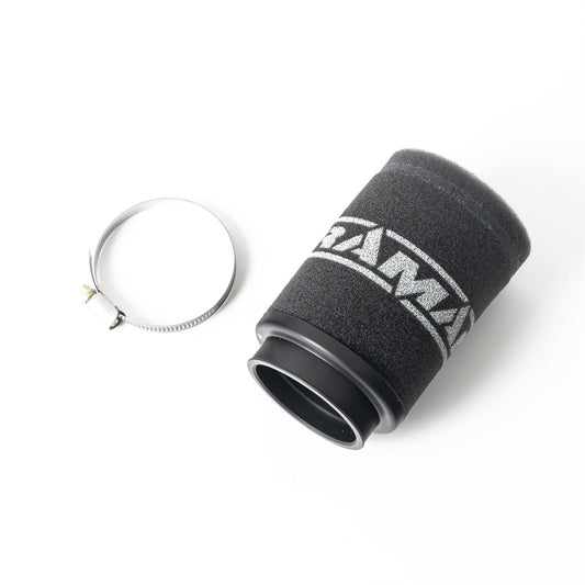 Ramair Motorcycle Pod Air Filter - 55mm ID Neck - Filter Height 117mm