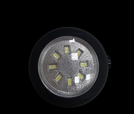 Faretto 8 LED con gancio e magnete 200LM 0.5W 3xAAA per lavoro auto moto bici