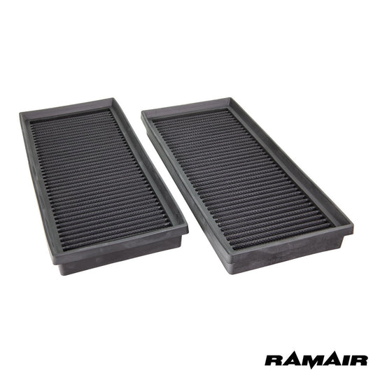 Ramair Performance Pleated Replacement Air Filters for Mercedes Benz 55 AMG