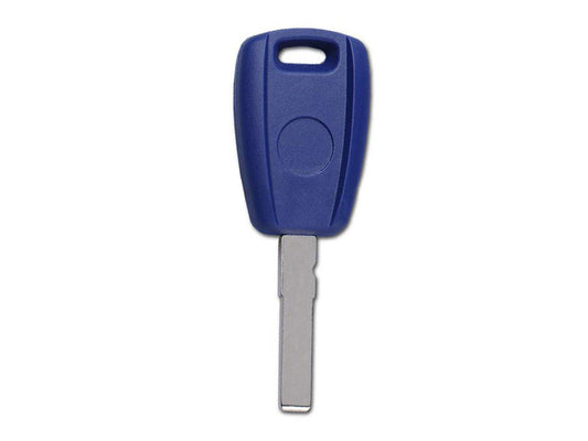 Guscio Chiave Telecomando 1 Tasto con Lama SIP22 Blu Senza Transponder Per Fiat Punto Stilo Panda Doblò 500 600 Bravo Brav