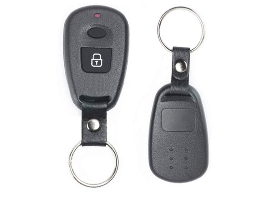 Guscio Chiave Telecomando 2 Tasti Keyless Senza Lama Batteria Su Circuito Senza Transponder Per Hyundai Santa Fe Matrix Atos Acc