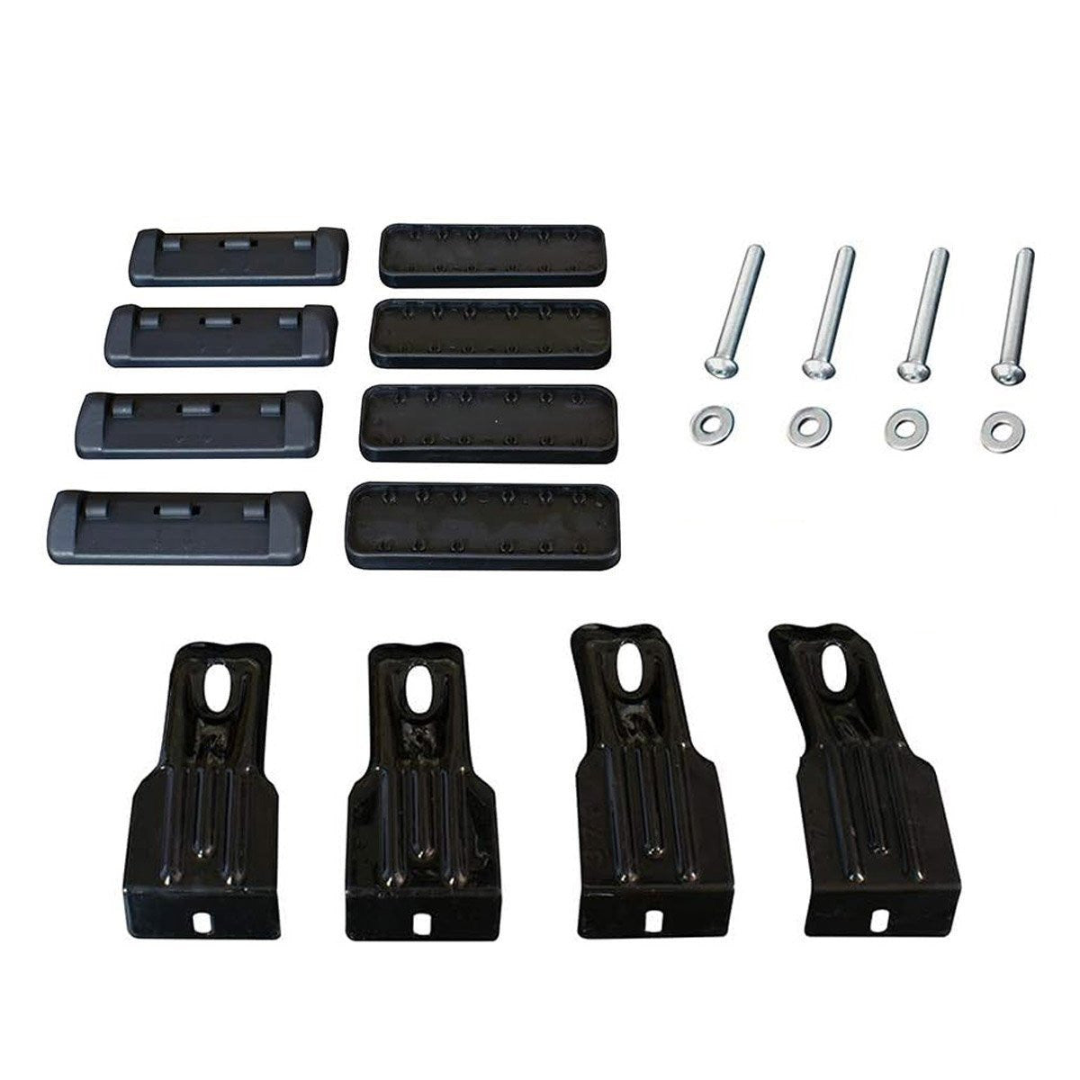 Kit di fissaggio per Barre Portatutto da Tetto Delta/Omega per Auto Modello 000097400000 KIT12 Made in Italy