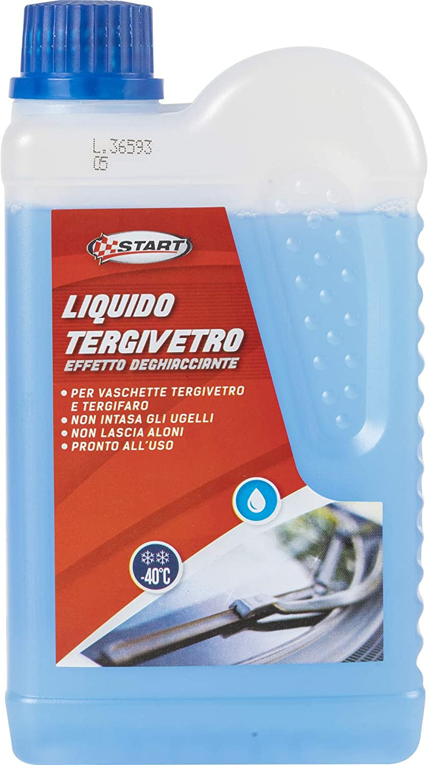 Liquido tergivetro concetntrato Effetto deghiacciante Fino a -40°C START