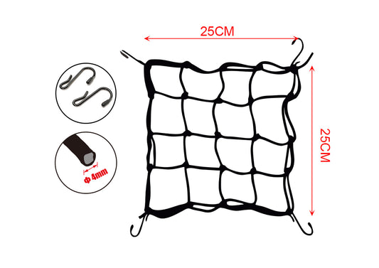 Rete Portabagagli Elastica 25X25cm