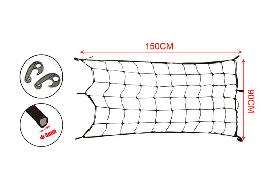 Rete Portabagagli Elastica 90x150cm