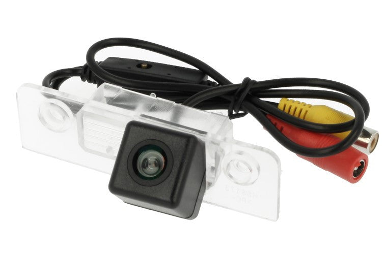 Telecamera Posteriore Per Luce Targa Specifica Skoda Octavia 2008-2013 Linea Guida Effetto Specchio Selezionabile