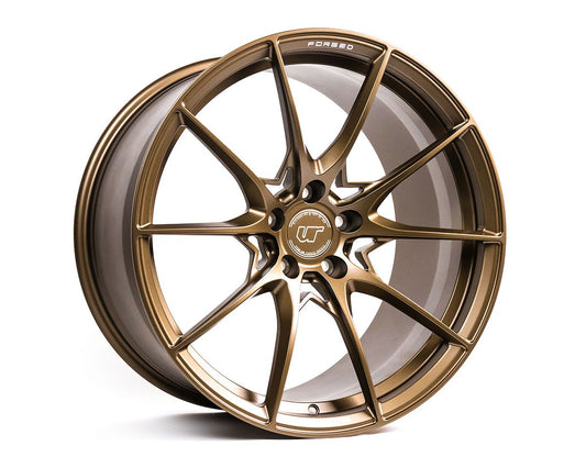 VR Forged D03 Wheel Package Ford Mustang S550 20x10 20x11 Satin Bronze