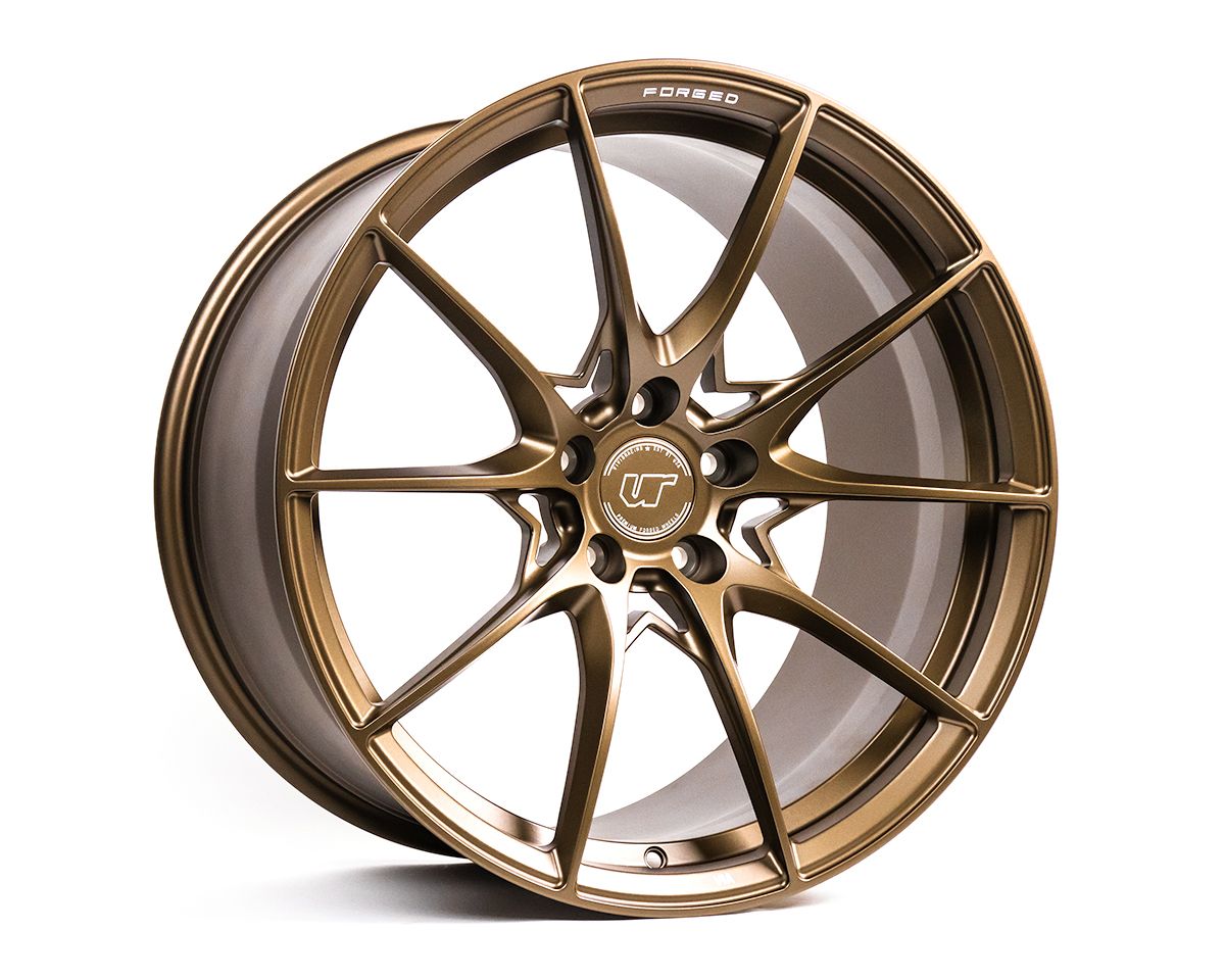 VR Forged D03-R Wheel Package Ford Mustang S550 20x10 20x11 Satin Bronze