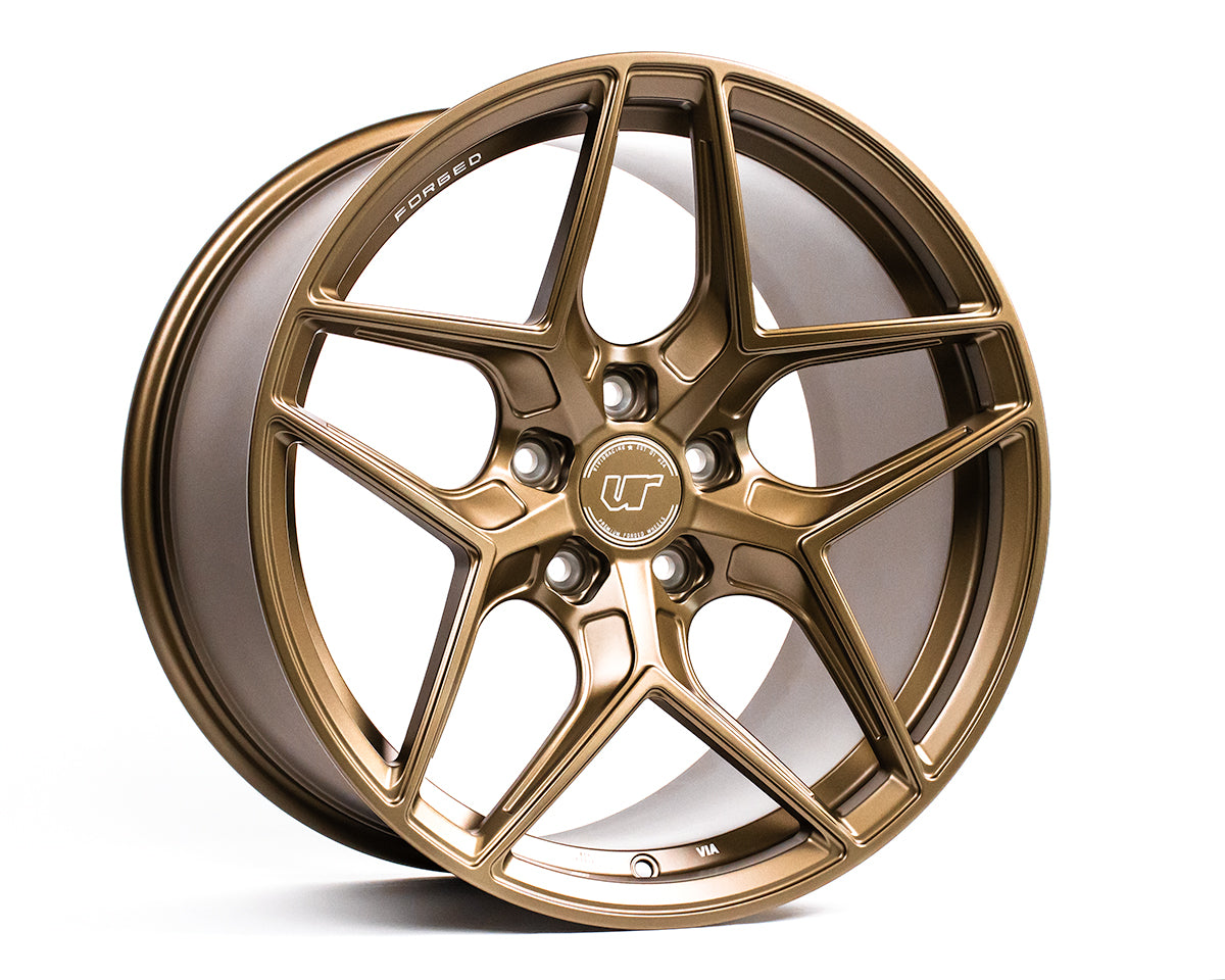 VR Forged D04 Wheel Package Subaru WRX STI 18x9.5 Satin Bronze