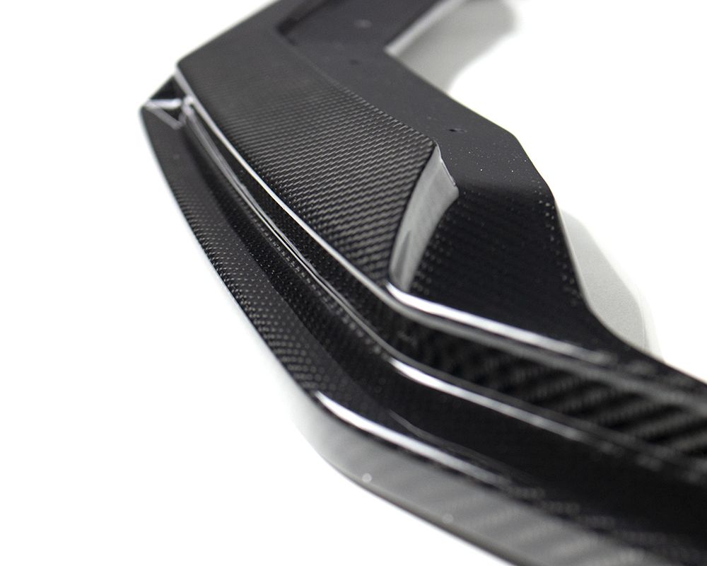 VR Aero Carbon Fiber Front Lip Spoiler Audi RS7 C8