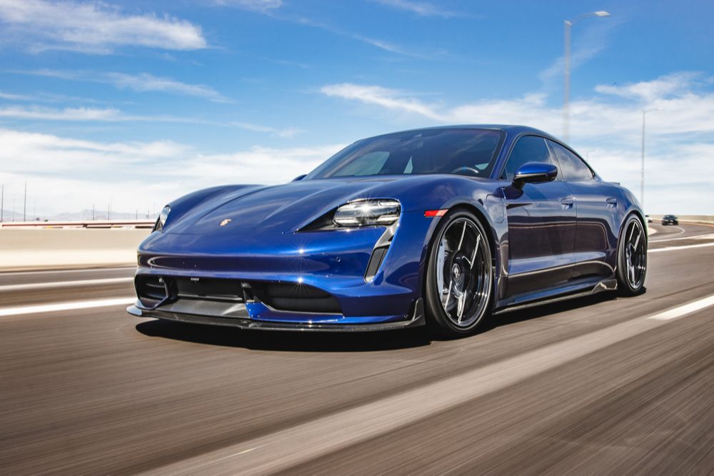 VR Aero Carbon Fiber Aero Kit Package Porsche Taycan Turbo | Turbo S ...